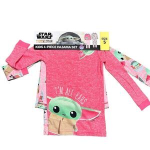 Star Wars The Mandalorian 4-Piece Pajama Set